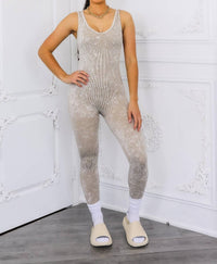 Surelymine - Mineral Wash Jumpsuit