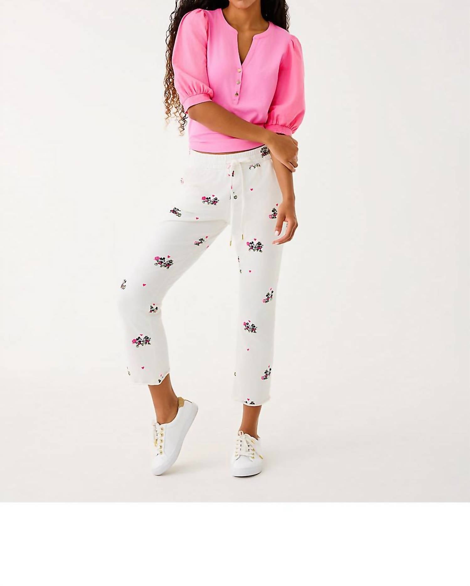 Lilly Pulitzer - Playa Crop Terry Pant