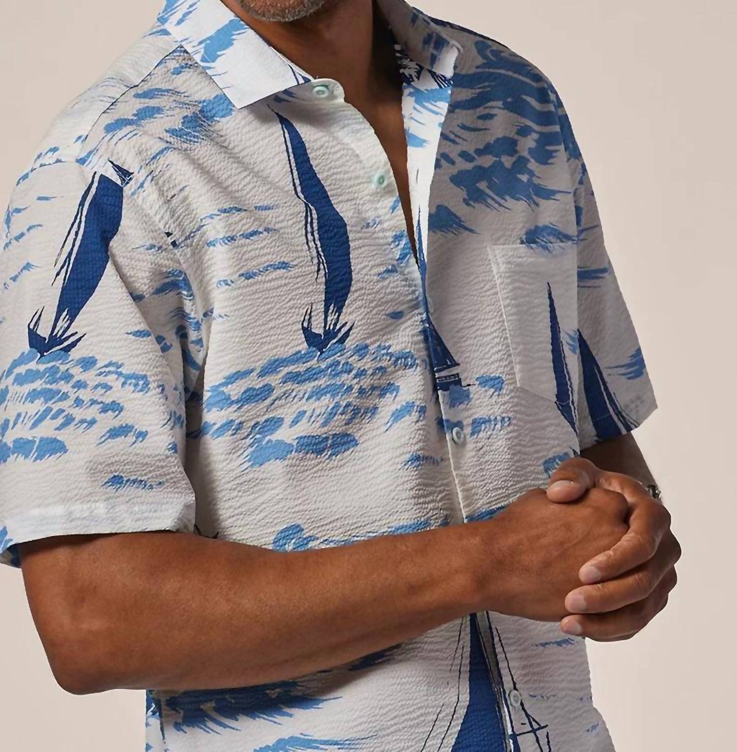 Tori Richard - Men's Sailing Short Sleeve Shirt