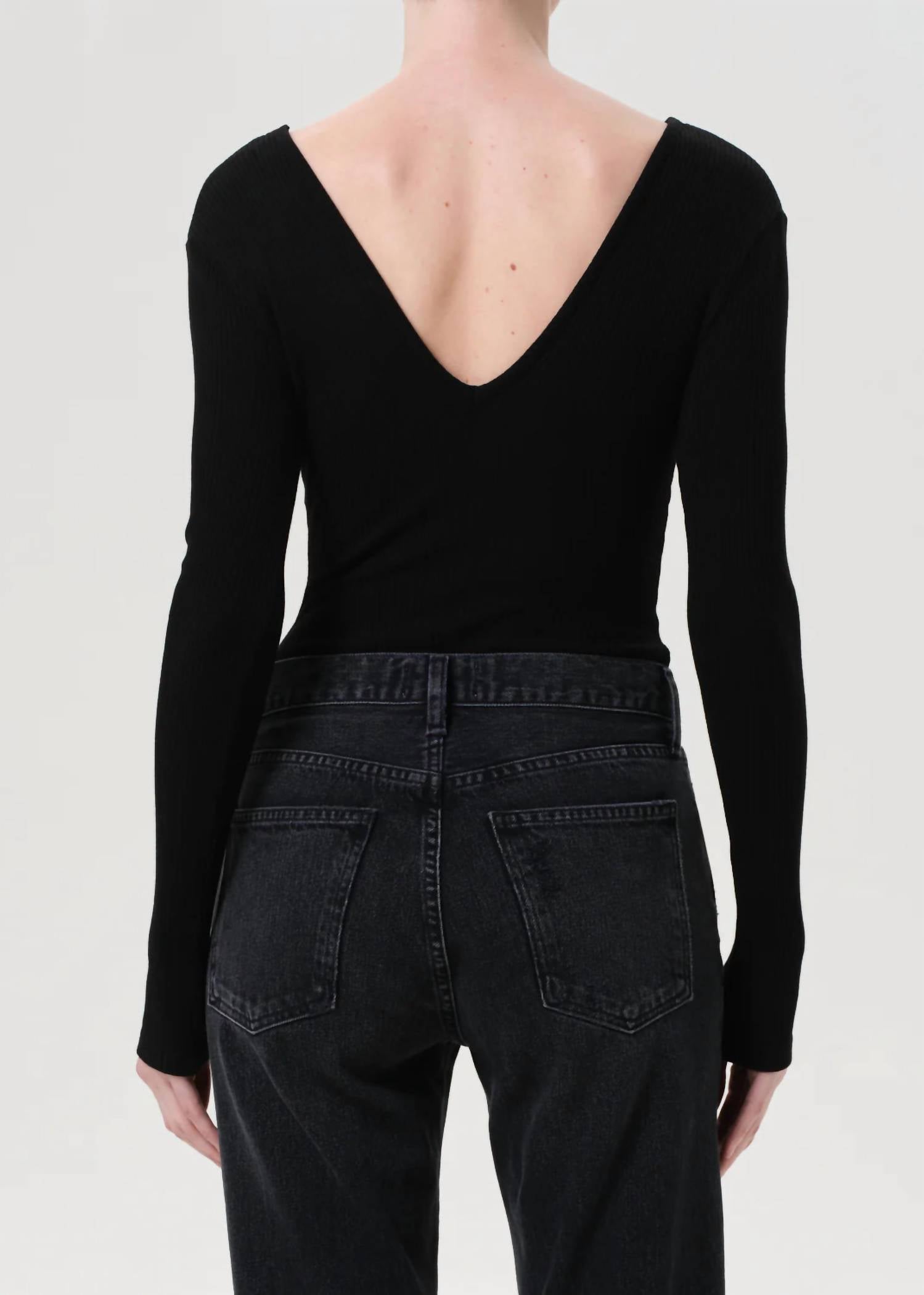 Agolde - Darla V Neck Bodysuit