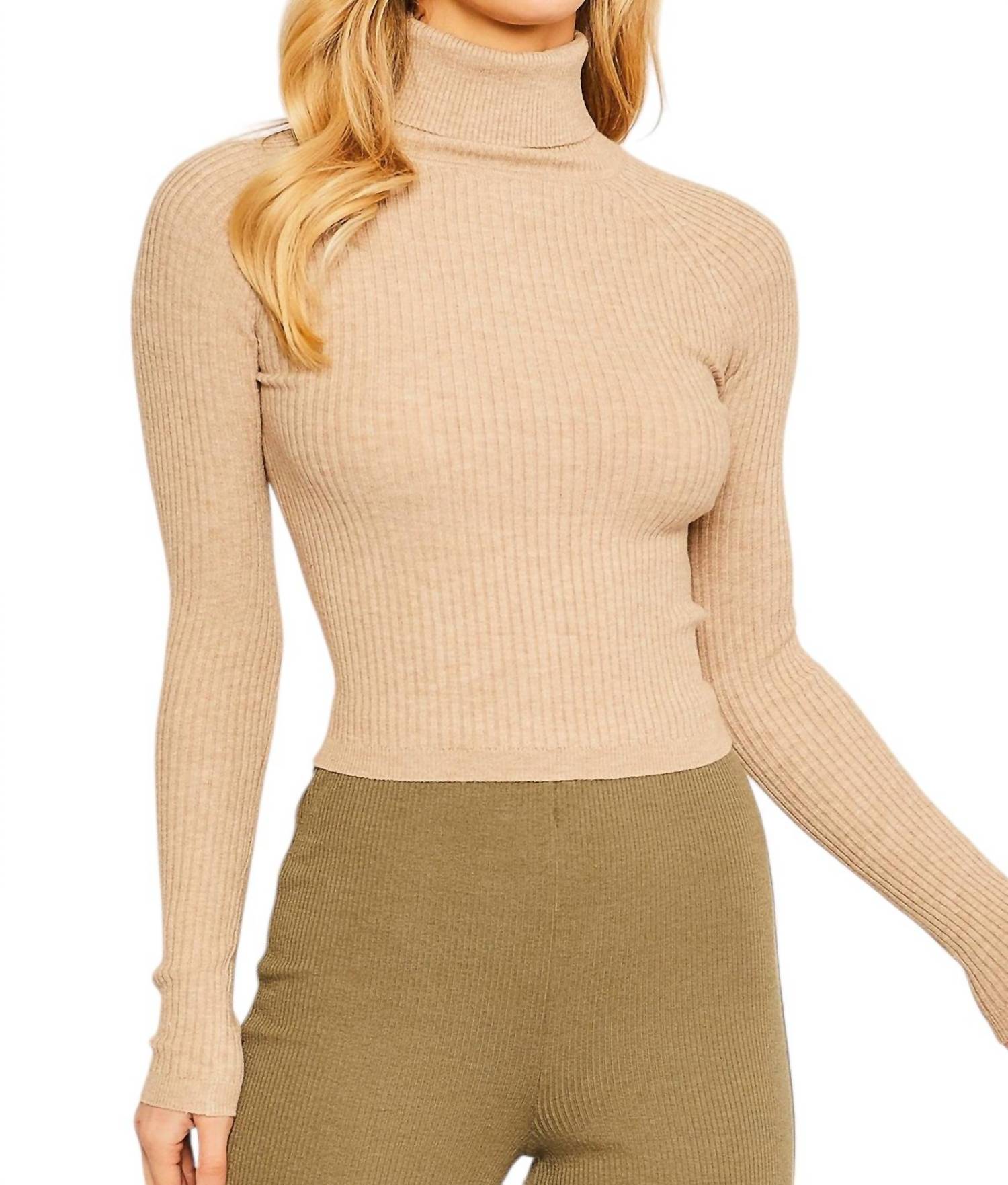Love Tree - For the Record Turtleneck Sweater