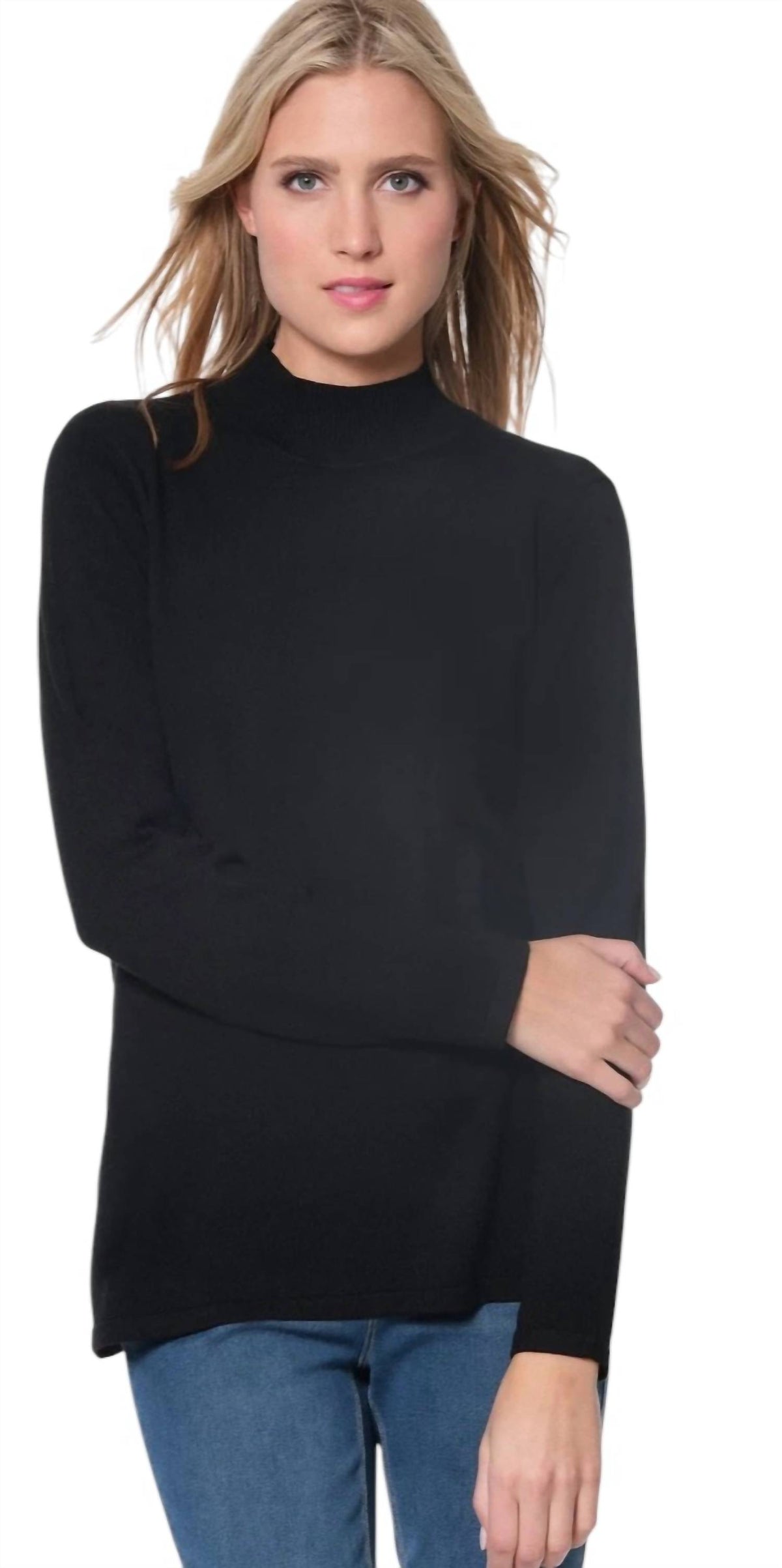 Multiples - Mock Neck Sweater
