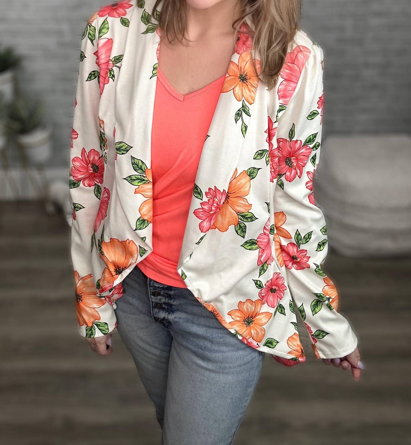 Heimish Usa - Stretchy Figure Flattering Blazer