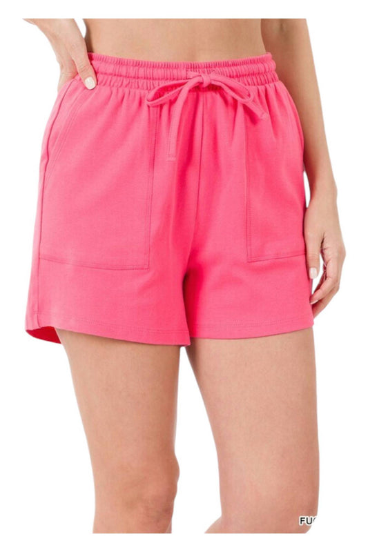 Zenana - Cotton Shorts