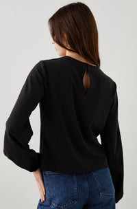 Rails - Eli Long Ruched Sleeves Blouse