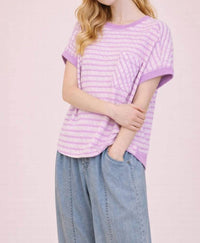 Very J - Jewel Striped Tee