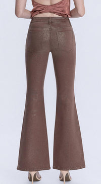 Vervet By Flying Monkey - Alison Mid-rise Glitter Jean