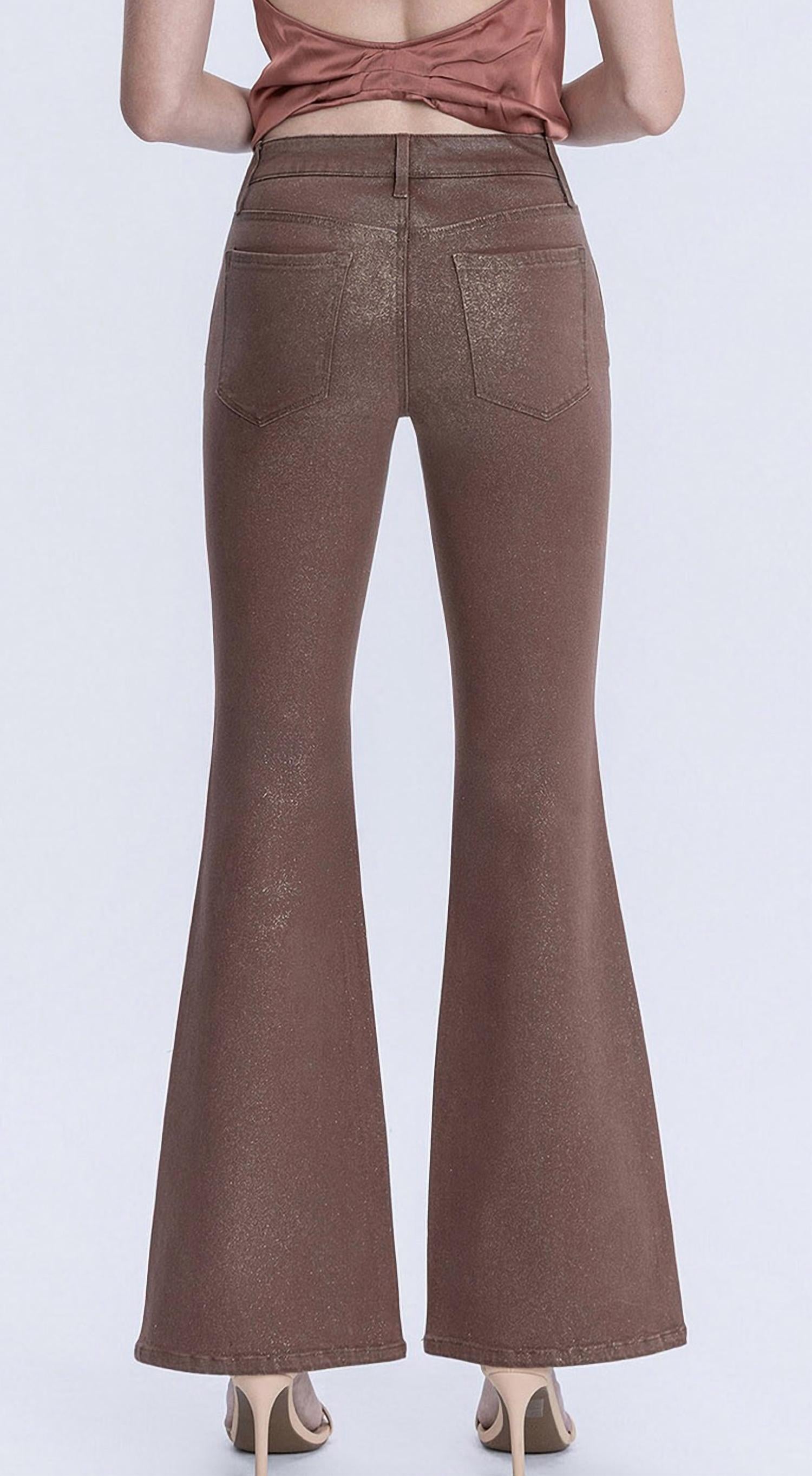 Vervet By Flying Monkey - Alison Mid-rise Glitter Jean