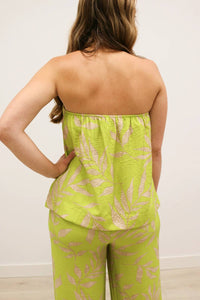 Entro - Prima Botanical Print Tube Top