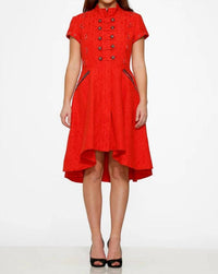 Orchid Bloom - Battalion Swing Dress
