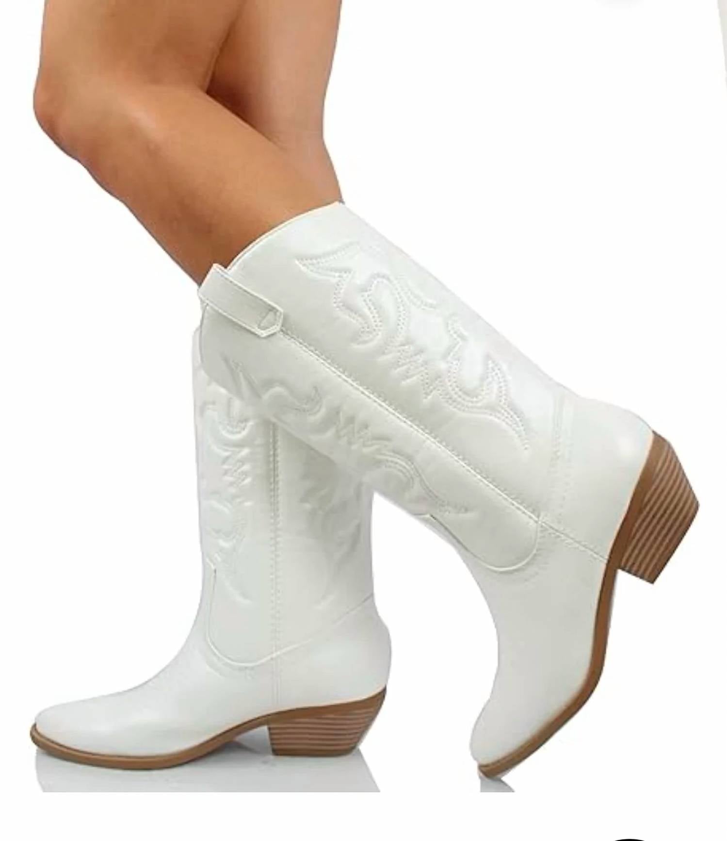 Soda - Women's Embroidered Cowboy Boots