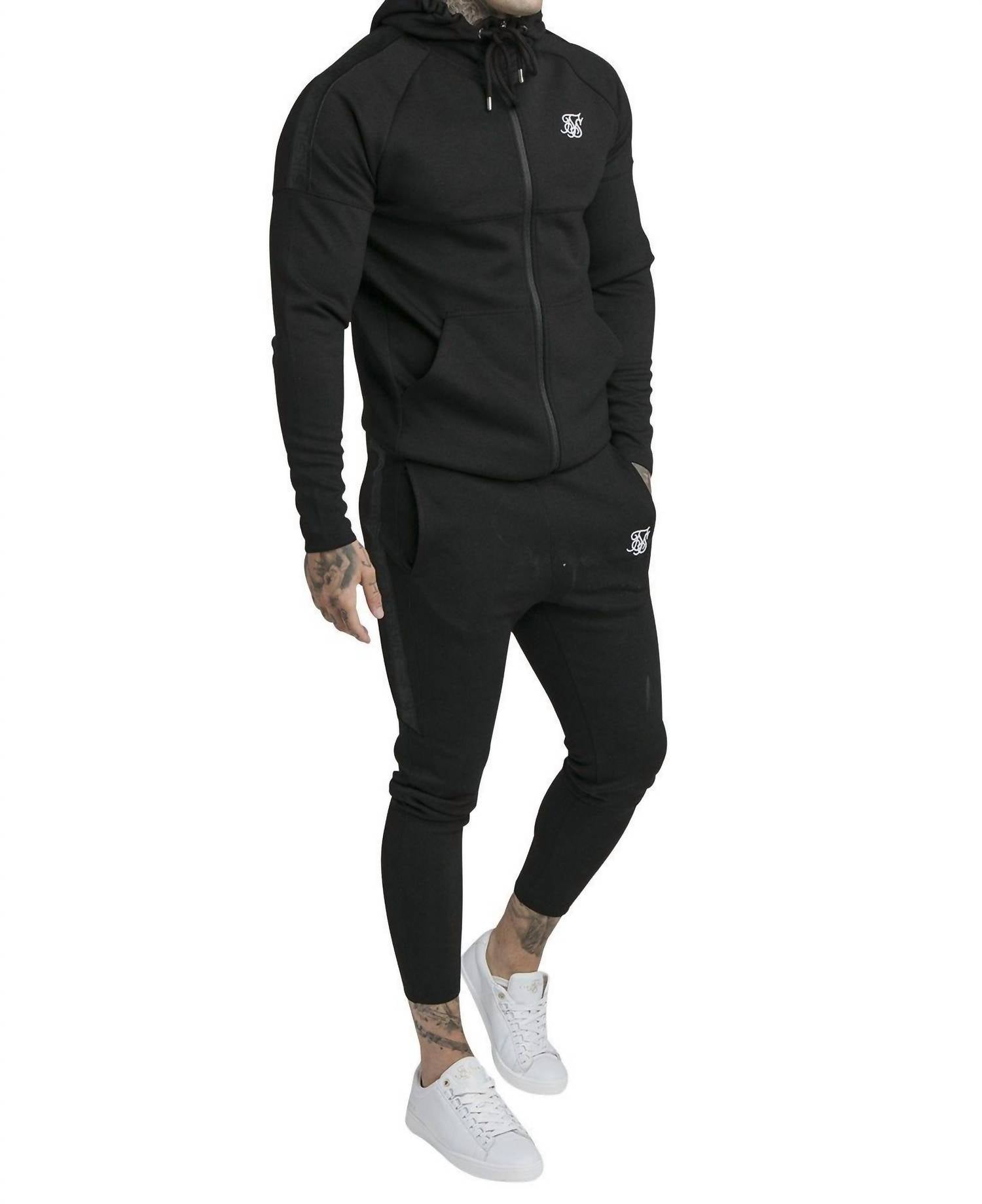 Siksilk - Motion Tape Zip Through Hoodie