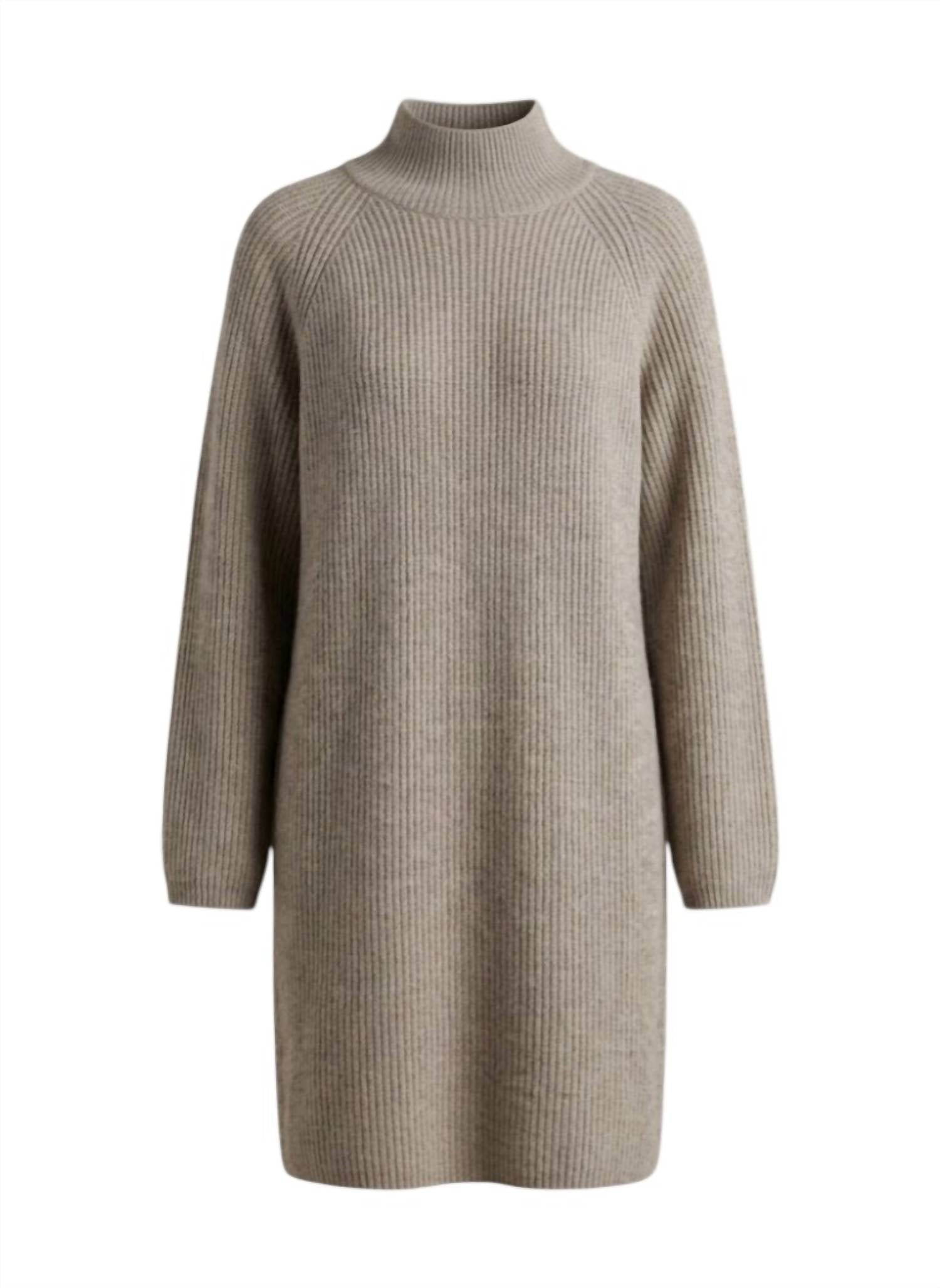 Yolly - Women's Mock Neck Sweater Dress