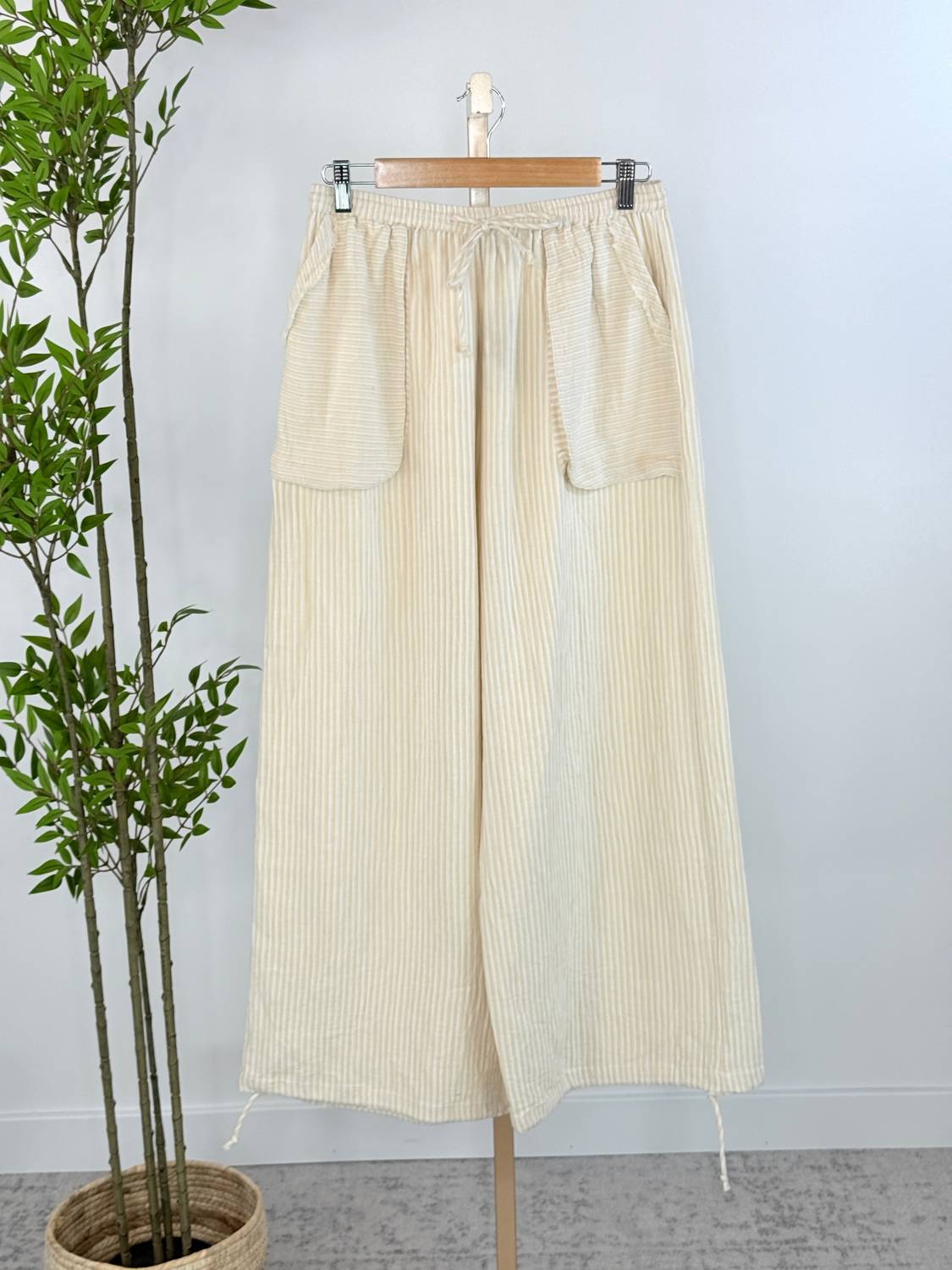 Hedge - Women's Ginny Double Weave Gauze Pull-on Pants
