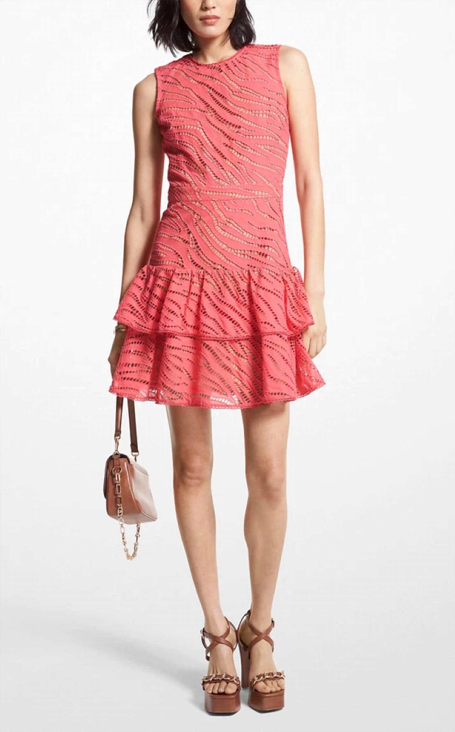 Michael Kors - Lined Sleeveless Mini Dress