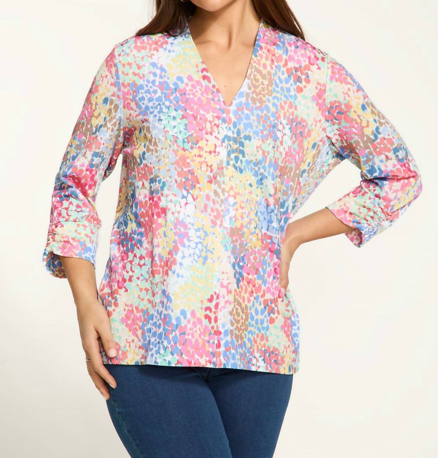 Fdj - V-neck Top
