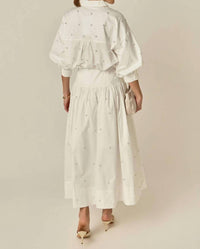 English Factory - Poplin Midi Skirt