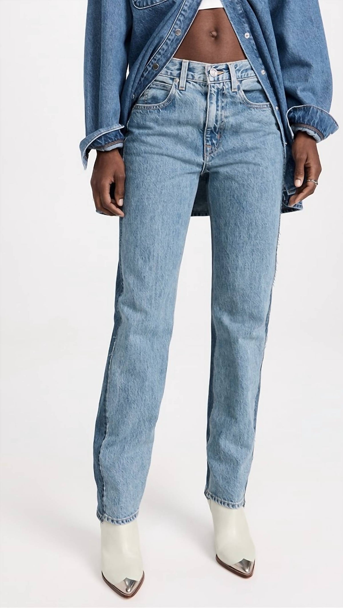 Slvrlake - Re-worked Paneled London Jeans