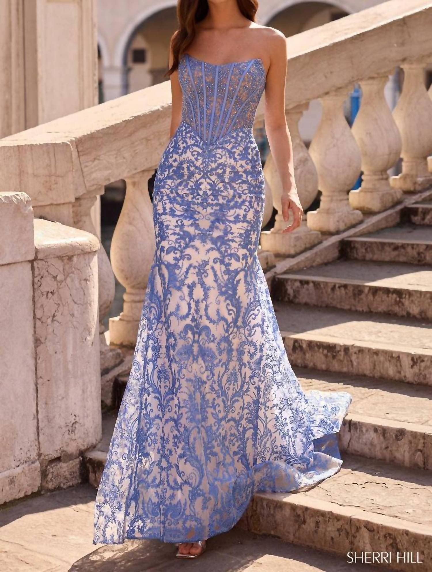 Sherri Hill - mermaid prom gown