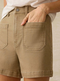 Faherty - Stretch Terry Patch Pocket Short