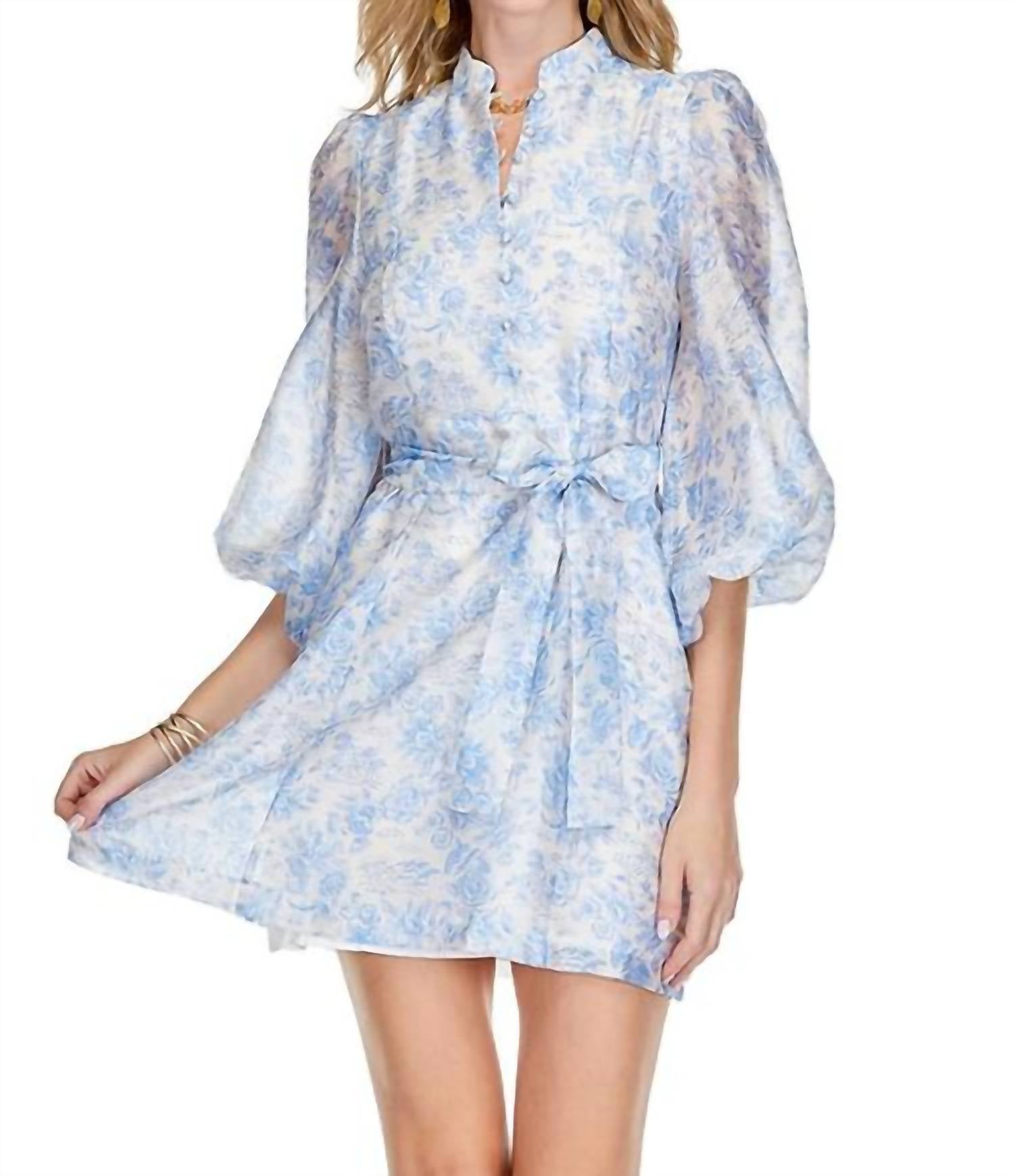 Jade - Garden Mini Dress