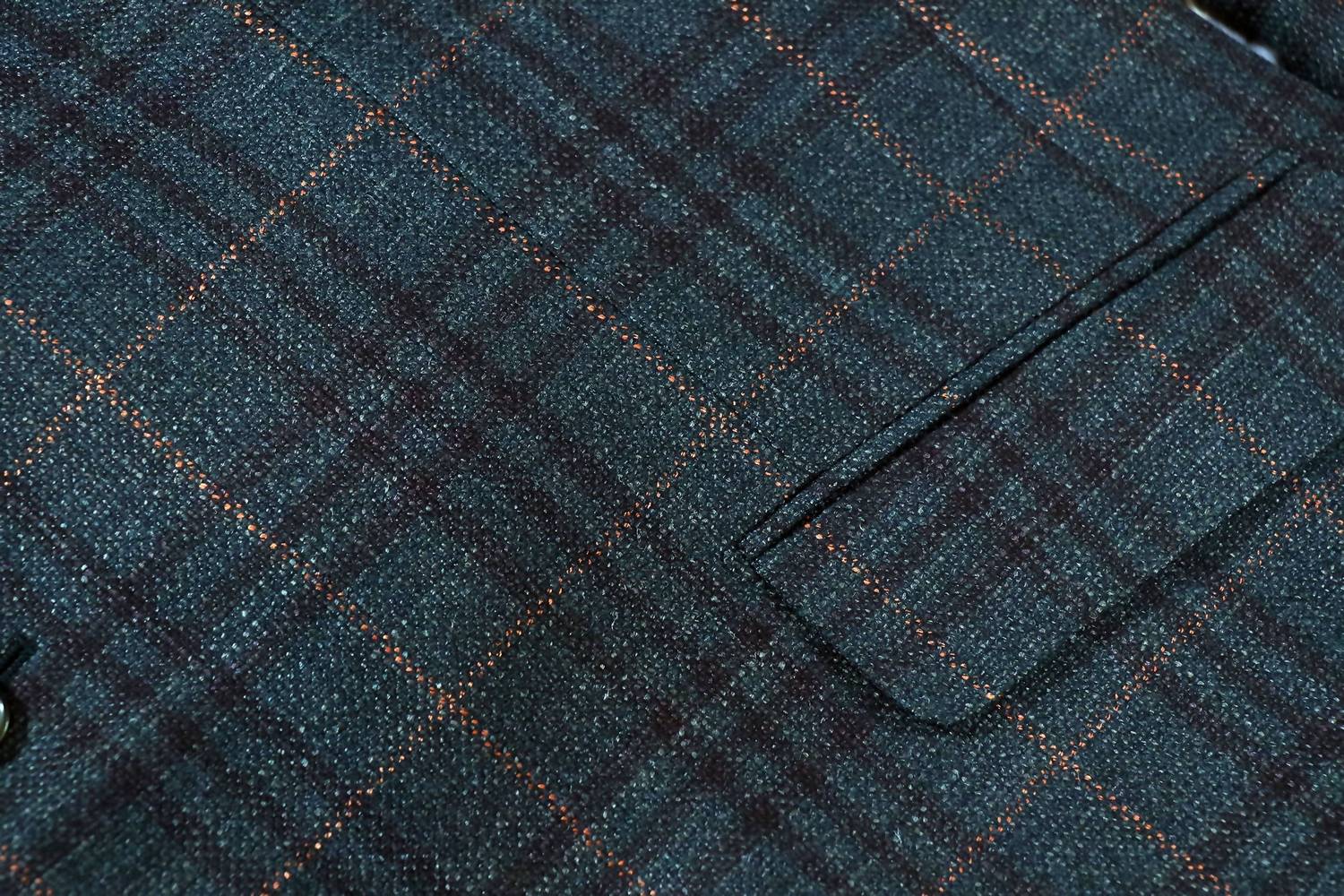 Ravazzolo - Men's Loro Piana Silk Air Plaid Sportcoat
