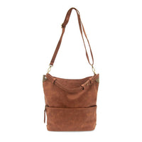 Joy Susan Women's Darcy Pocket Bucket Bag in russet - women's bag - alternate view