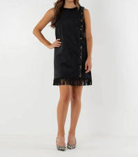 Emily Mccarthy - Tory Suede Mini Dress