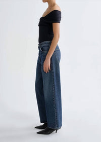Agolde - Arc Mid Rise Wide Leg Jean