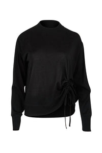 FOIL Best Side Top in black - women's sweater - view 5
