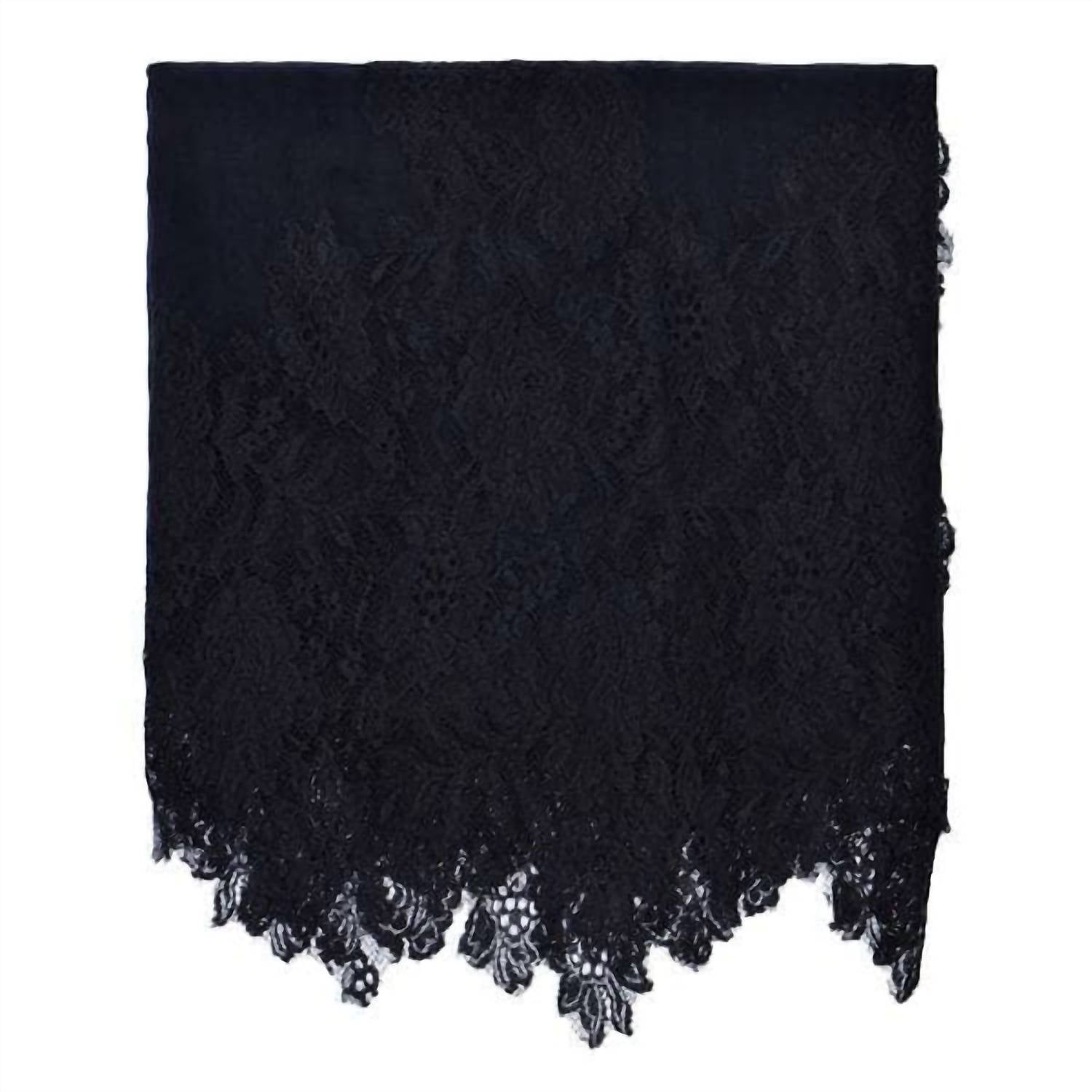 Guadalupe Design - Women's Malaga Lace Pashmina Shawl