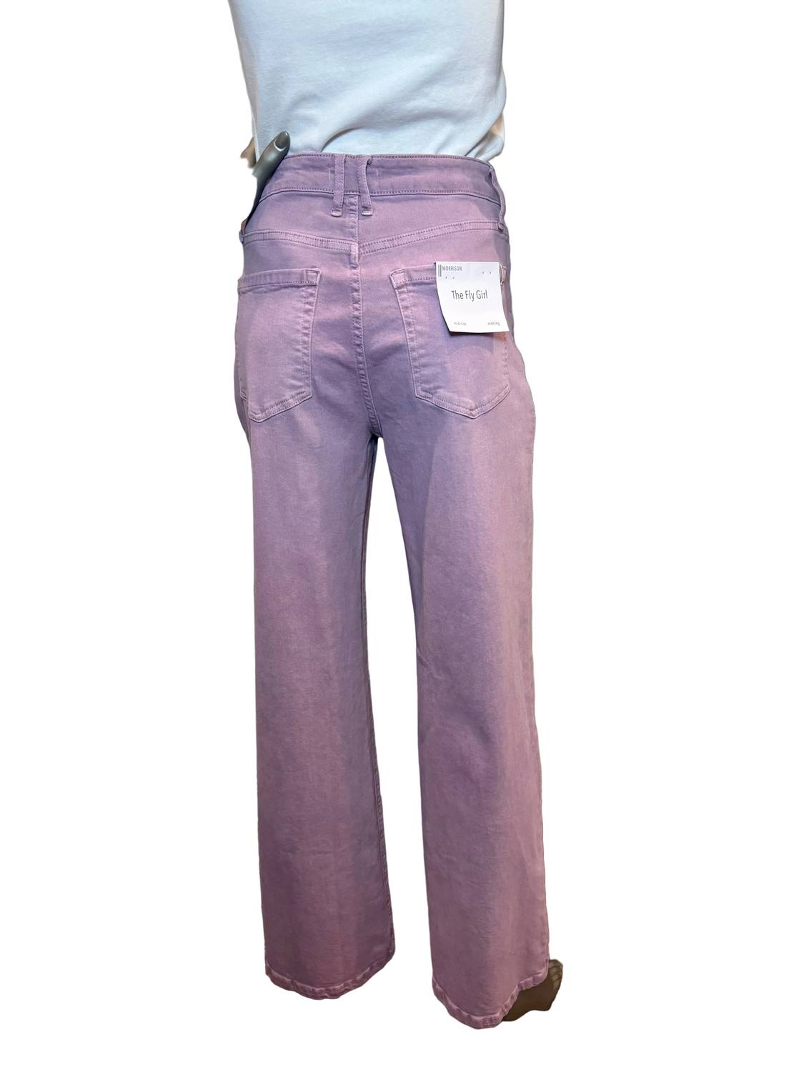 Morrison Denim - Fly Girl Mid Rise Wide Leg Jeans