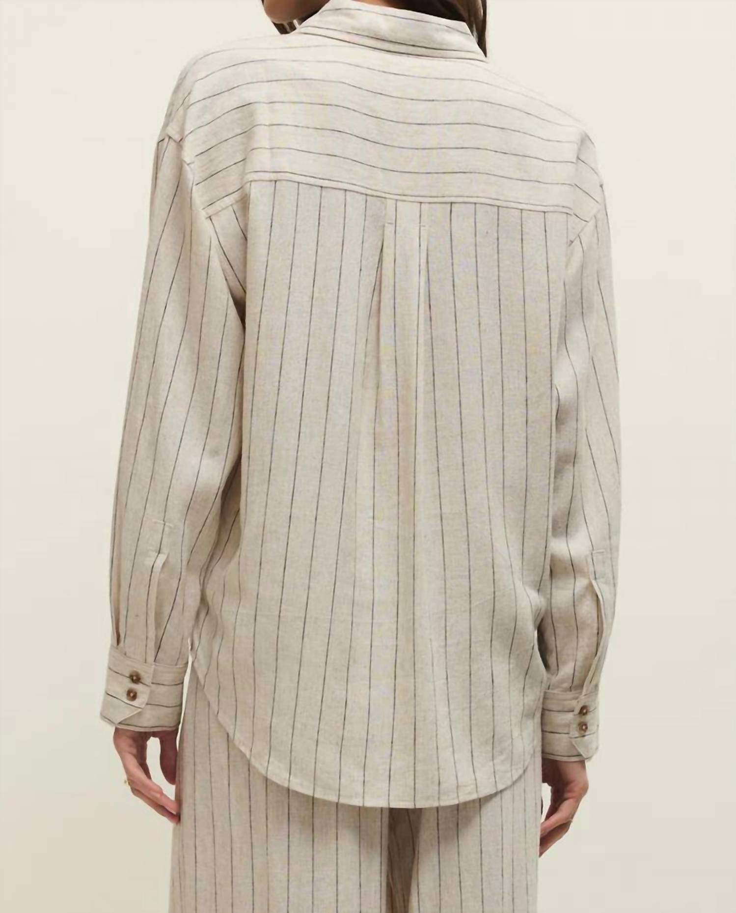 Z Supply - ALFIE STRIPED BUTTON UP TOP