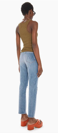Mother - High Waisted Rider Flood Jeans