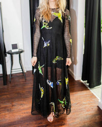 Romance Was Born - Fly Away Budgie Long Sleeve Gown