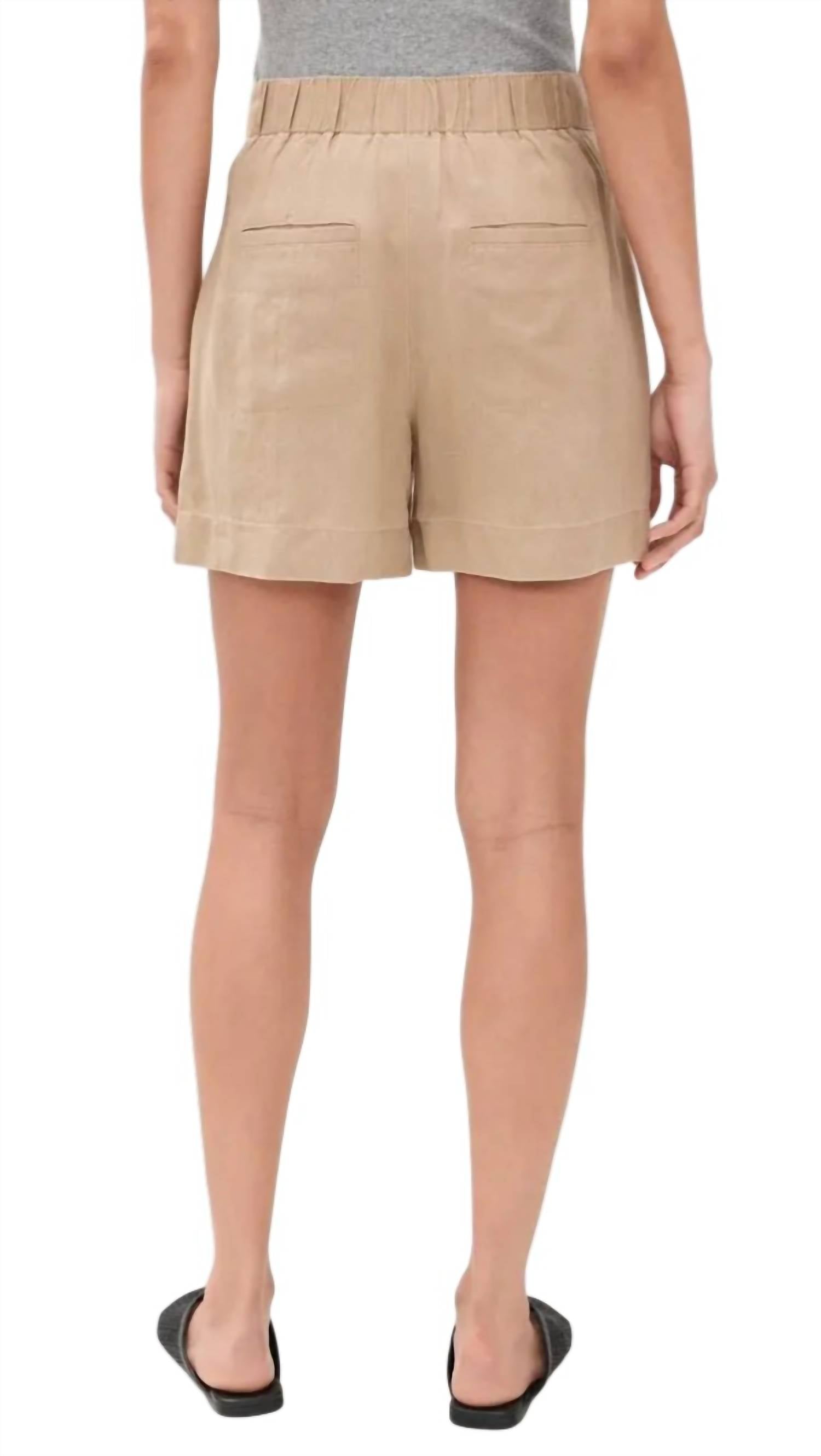 Vince - Mid Rise Hemp Shorts