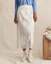 The Great. - Picnic Midi Skirt