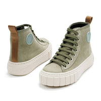 Victoria - Women's Abril Recycled High Top Platform Sneakers