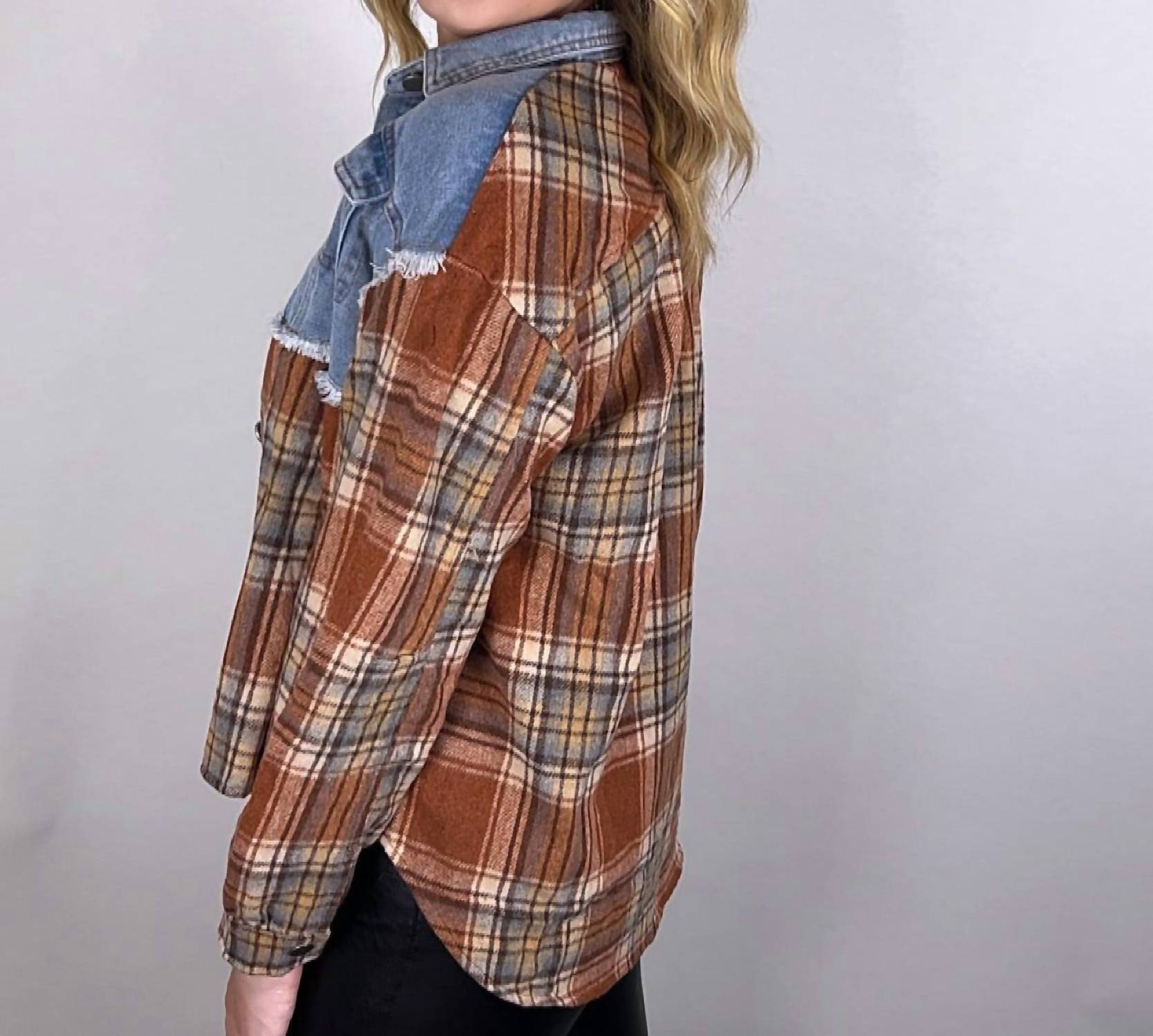 Cloud Ten - Fall Flannel Shacket