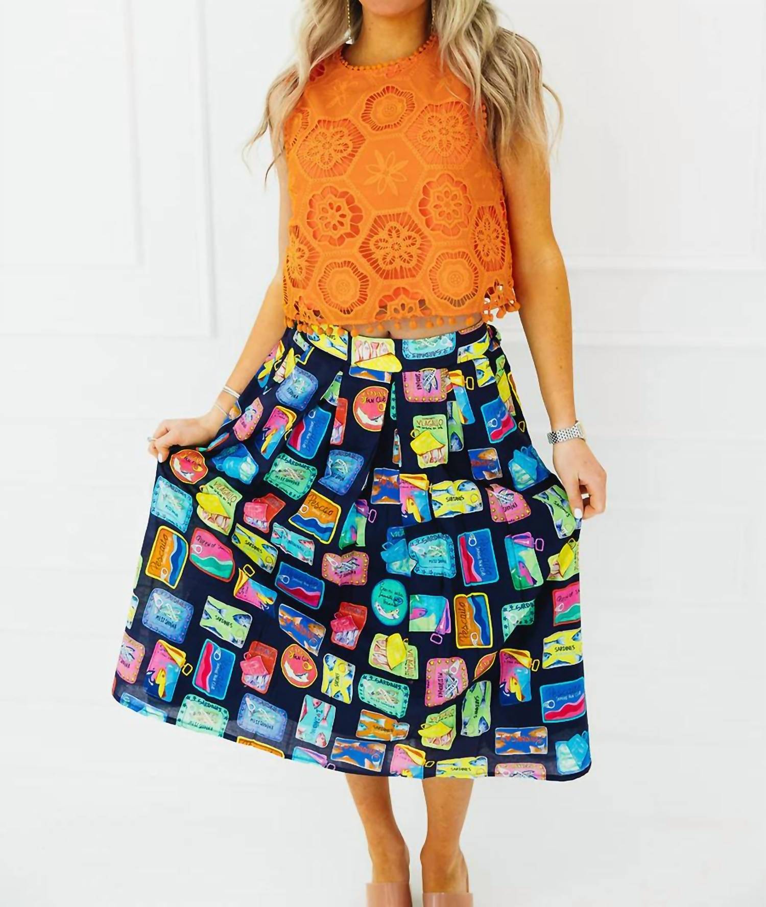 Vilagallo - Olimpia Sardinas Skirt