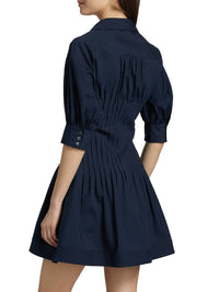 cinq a sept MONTY DRESS in navy - women's dress - alternate view