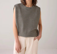 Summum - Stripe Top with Foil Coating