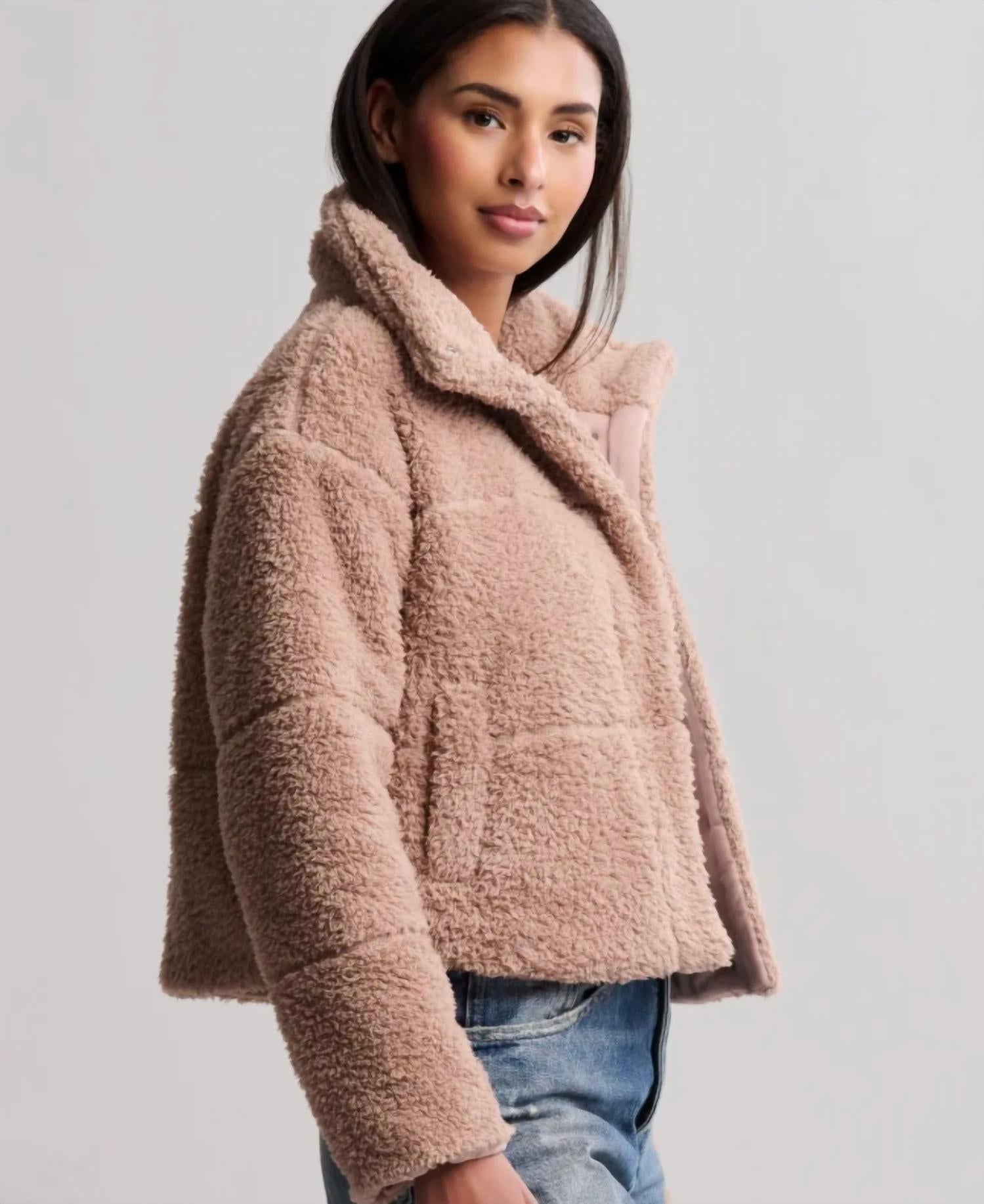 Barefoot Dreams - Brushed Cozy Chic Puffer Jacket