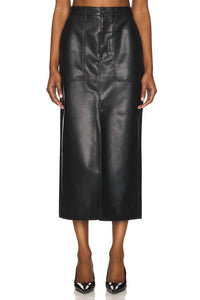 Pistola - Alicia Leather Midi Skirt