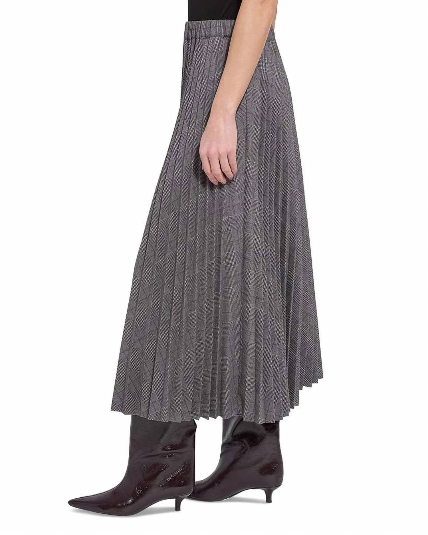 Lysse - Pierra Ponte Pleated Midi Skirt