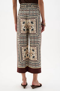 Joseph Ribkoff - Floral High-waisted Palazzos Pants