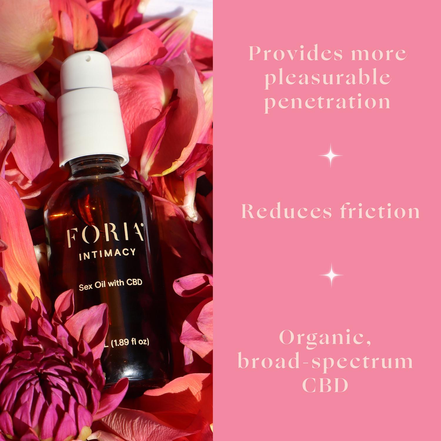 Foria Wellness - Intimacy Sex Oil With Cbd