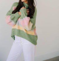 Scandal Italy - Amaranth High Neck Sweater