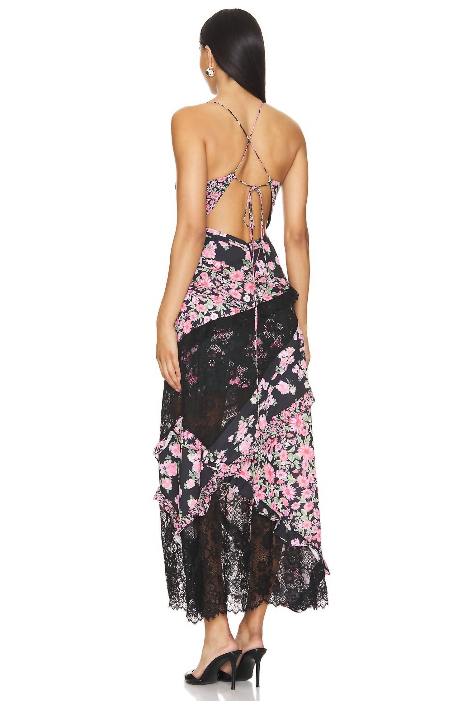 For Love & Lemons - Rosalyn Maxi Dress