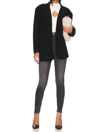 Mother Tippy Top Looker Jean in the night is watching - women's jeans - view 4